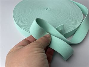 Blød elastik - velegnet til undertøj 2,5 cm, mint